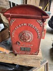 ANTIQUE GAMEWELL NEW YORK FIRE AND TELEGRAPH CAST IRON CALL BOX ORIGINAL PAINT