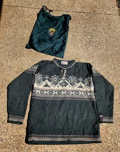 Vintage 2001 Dale of Norway St.Anton wool sweater size M Medium With Bag - Picture 1 of 10