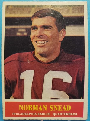 1964 PHILADELPHIA FOOTBALL #138 NORMAN SNEAD - Image 1 of 4