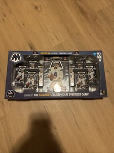2025 Panini Mosaic NFL Costco Exclusive Bundle Box Jumbo Stained Glass - Picture 1 of 1