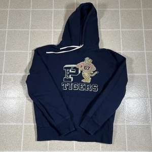 POLO Ralph Lauren Single V Hoodie Tiger Flocking Sweatshirt Training Gr. M RAR - Bild 1 von 6