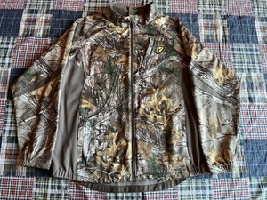 Realtree Scent Blocker Knockout Camo Hunting Jacket Trinity Men’s Size 2XL - Picture 1 of 12