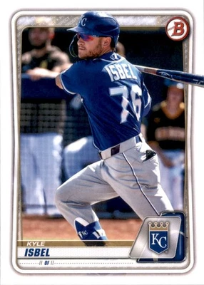 2020 Bowman Draft Baseball Card #BD182 Kyle Isbel - Image 1 of 2