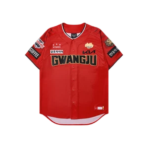 Kia Tigers x IAB Studio 24 Authentic Gwangju Uniform Red (Non Marking Ver.) - Picture 1 of 2