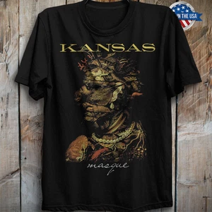 Retro Shirt Konzert Rock Musik Tracks Maske Album Cover von Kansas Band - Bild 1 von 4