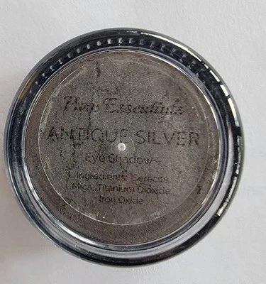 PURE ESSENTIALS BARE EYE SHADOW  MINERALS - ANTIQUE SILVER- 10G Sifter Jar - Image 1 of 4