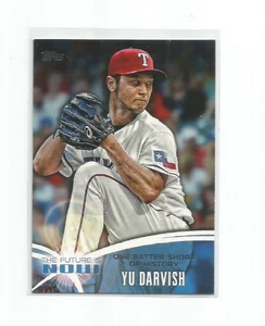 YU DARVISH (Texas Rangers) 2014 TOPPS THE FUTURE IS NOW INSERT CARD #FN-28 - Picture 1 of 1