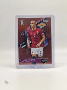 Leo Ostigard 2023-24 Feinster Euro 2024 Norwegen Roségold Nationaldebüt 63/75 - Bild 1 von 2