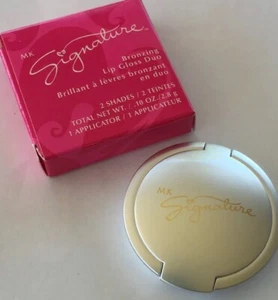 Brillo de labios bronceador MARY KAY Signature dúo CORAL/BRONCE 0,10 oz nuevo en caja - Imagen 1 de 4