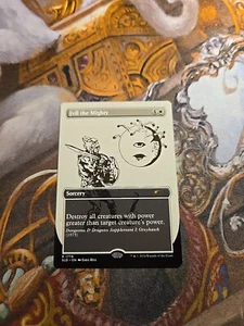 Fell The Mighty MTG Secret Lair - Confezione Fresca - - Foto 1 di 2