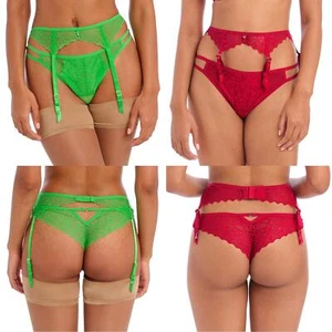 Freya Lingerie Temptress Lace Suspender Belt 400191 Size XS-XXL - Picture 1 of 12