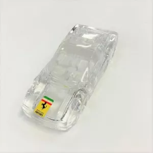 Crystal Figurine Ferrari Testarossa Cristalli Puthod Vintage Made in Italy - Picture 1 of 10