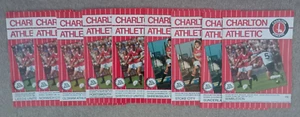 Charlton Athletic 1985/86 Selection of Home League Programmes from menu L-W - Picture 1 of 10