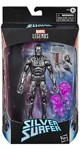 "Marvel Legends SILVER SURFFER Walgreens 2021 Obsidian Worthy Mjolnir Hasbro 6" - Imagen 1 de 1