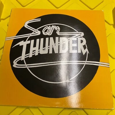 SAM THUNDER 12" DON'T TAKE FOREVER 1984 UK NWOBHM EX/VG+ UK Bullet Records - Image 1 of 3