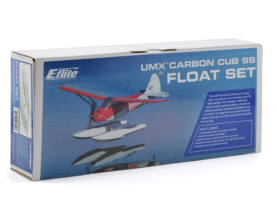 Eflite E-flite Micro RC Airplane Float Set For UMX Carbon Cub, Timber EFLUA1190  - Image 1 of 3
