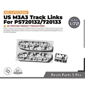 Yao's Studio 1/72 Model Upgrade Parts US M3A3 Track Links For PS720132 PS720133 - Picture 1 of 7