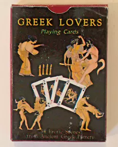 Griechische Liebhaber 54 Stück aus altgriechischer Keramik Spielkartendeck - Bild 1 von 4