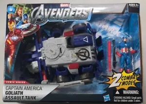 Juego de figuras de juguete tanque de asalto Goliat serie de cómics Capitán América de Marvel Avengers - Imagen 1 de 7