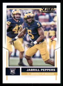 2017 Score #357 Jabrill Peppers RC - Picture 1 of 2