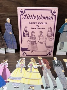 Little Woman paper dolls 1996 by Tom Tierney - Picture 1 of 11