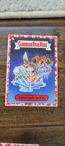 2022 Topps Garbage Pail Kids Book Worms Red Parallel Frostbite Buck 63/75 # 11A - Bild 1 von 1