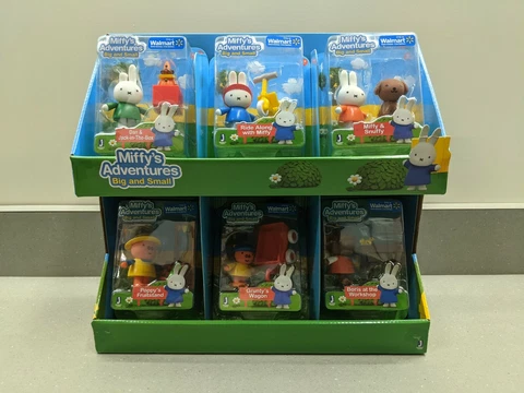 Miffy's Adventures Big & Small 6 FIGURE SETS complete Dick Bruna Nijntje & Case Cover