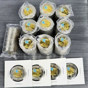 Set of 4x 2021 Canada $2 Dollar Discovery of Insulin Color Toonie Coin Mint UNC - Bild 1 von 7