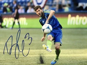 BRAD EVANS SIGNED SEATTLE SOUNDERS FC 8X10 TEAM USA MLS SOCCER AUTOGRAPHED AUTO - Picture 1 of 1