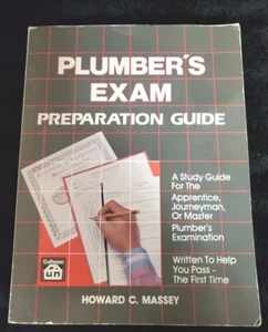 Plumber's Exam Preparation Guide - Paperback By Howard C. Massey 1985 - Imagen 1 de 5