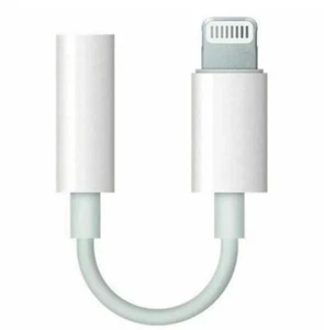 Adapter for Apple iPhone 3.5mm Jack Connector cable Headphone Aux All IOS Device - Picture 1 of 4