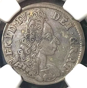 🔥 RARE 1703 DMA Denmark 8 Skilling NGC VF 35  🔥 - Picture 1 of 3