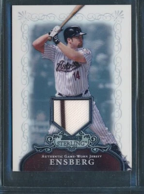2006 Bowman Sterling GU Jersey Relic #BS-ME: MORGAN ENSBERG Astros - Image 1 of 2