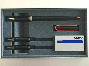 Lamy Joy Set schwarz rot Kalligraphie Schönschreibfüller Set Füllhalter Füller - Bild 1 von 5
