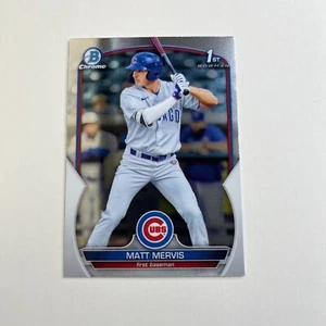 2023 Bowman Baseball Matt Mervis 1st Cubs BCP-74 - Picture 1 of 2