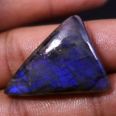 30.50 Cts Brilliant Spectrolite Blue Fire Labradorite Gemstone jewellery Supply - Image 1 of 4