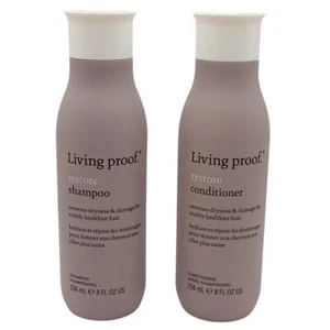 (NEU) Living Proof Restore Shampoo & Conditioner je 8 flüssige Unzen - Bild 1 von 4