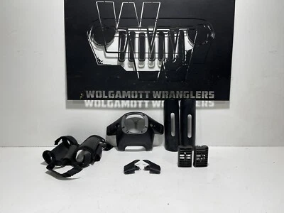 03-06 Jeep Wrangler TJ LOT Steering Wheel Shroud/Blanks Side Vent Adjuster Cover - Image 1 of 4