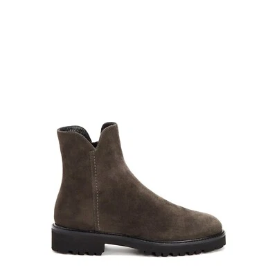 $450 AQUATALIA Madelyn Botín Resistente al Agua Cremallera Gamuza Gris Tacos 7 (P5) Foto 1 de 4