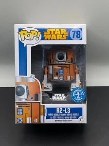 Funko Pop Star Wars R2-L3 #78 EXCLUSIVE - Vinyl Figur - NEU ! ! ! - Bild 1 von 1