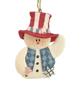 Sarah's Attic Snowonders July Sammy Christmas Ornament 6751 Limited 1999 Vintage - Bild 1 von 8