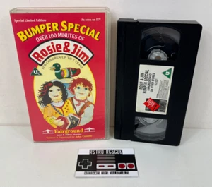 Rosie & Jim VHS Video Tape Bumper Special Fairground 90s Limited Kids Cartoon - Picture 1 of 8