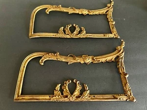Antique Set of 2 Large Bronze Furniture Ormolu. - Picture 1 of 4