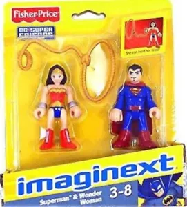 NUEVO DC Super Friends Imaginext Superman & Wonder Woman - Imagen 1 de 1