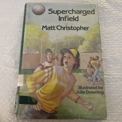 Supercharged Infield by Matt Christopher (1985, Hardcover) - Image 1 of 4