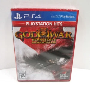 GOD OF WAR III REMASTERED Sony PS4 Game - NEW Factory Sealed - Picture 1 of 3