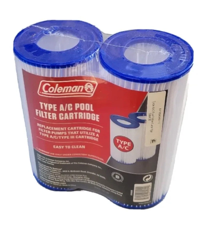 2 Coleman Swimming Pool Filters Type III A/C #5865E New Sealed - Image 1 of 1