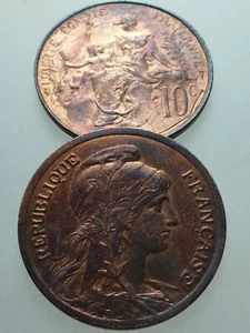 10 Centimes Dupuis 1898-1921 Choisissez ! - Bild 1 von 3