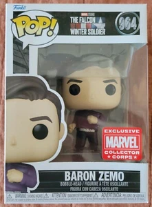 Funko POP! Baron Zemo Marvel Collector Corps Exclusive #964 - Picture 1 of 6