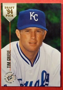 1994 Topps Stadium Club Draft Picks - Tim Grieve #90 (Royals) - Picture 1 of 1
